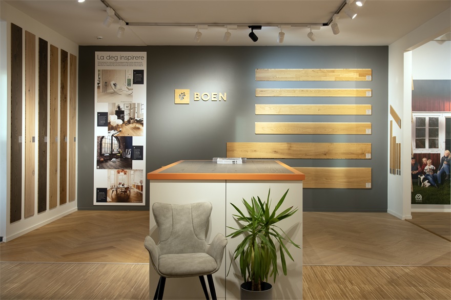 Showroom interiør